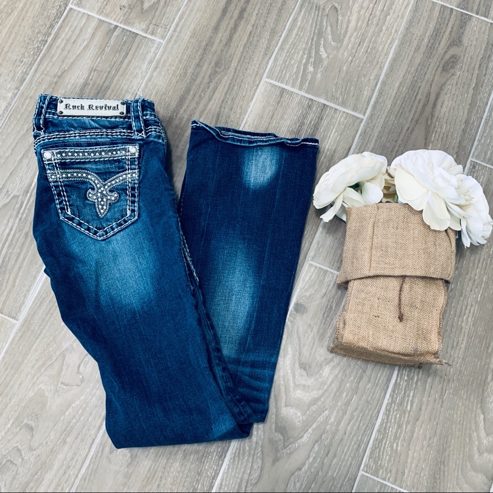 Rock Revival Bootcut Jeans Size 27